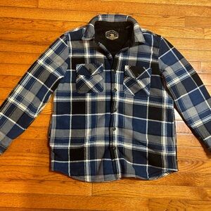 Men's fleece lined flannel